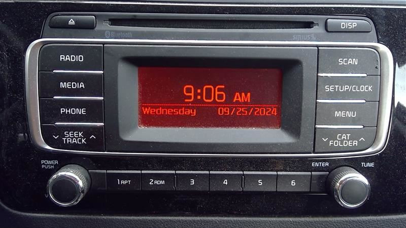2016-2017 Kia Rio NON-NAV Radio Stereo 96170-1W960CA CD Disc Bluetooth Oem