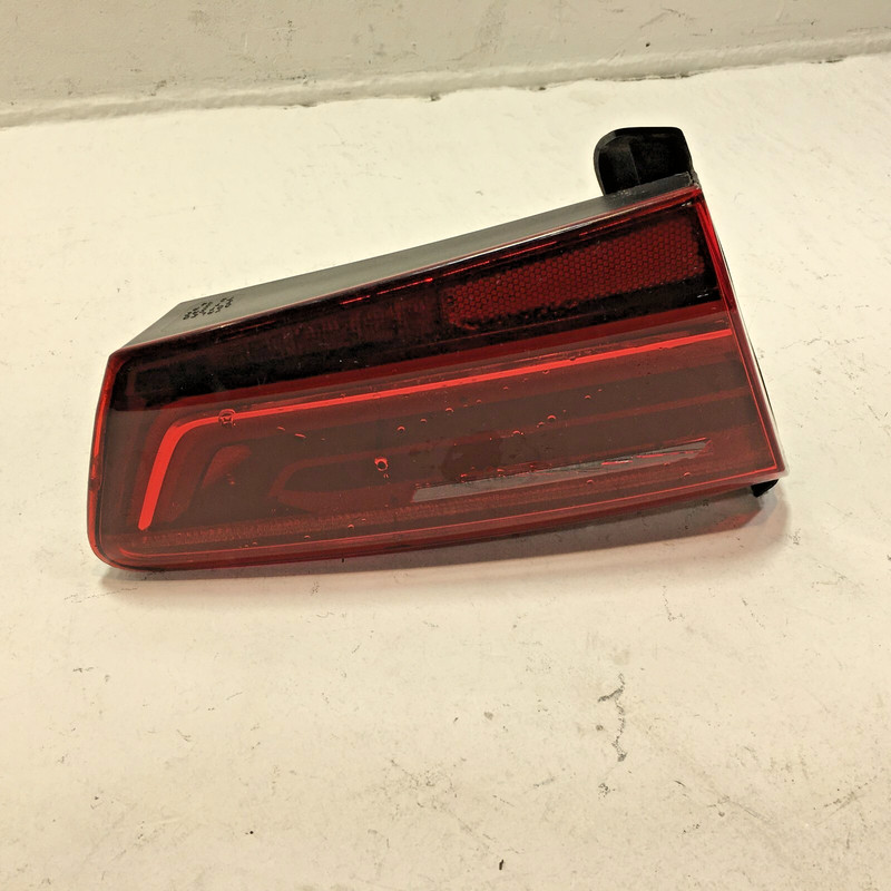 2016 - 2018 AUDI A6 S6 REAR LEFT DRIVER SIDE INNER TAILLIGHT LIGHT LAMP OEM