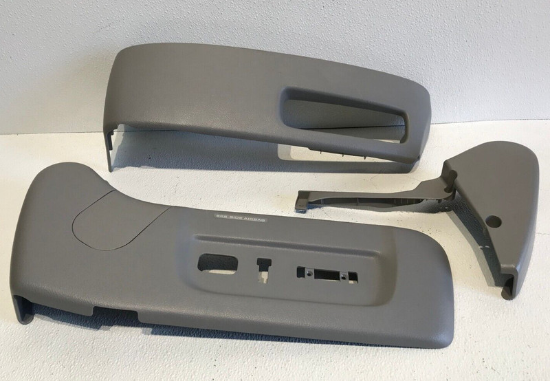 01-06 Lexus LS430 Passenger Right Side Seat Shield Trim Panel Bezel Cover Gray
