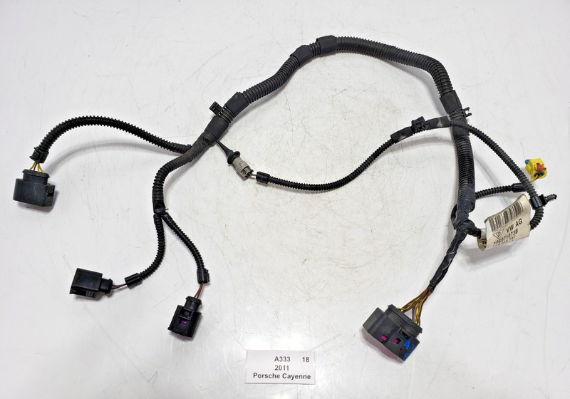 ✅ 2011-2018 OEM Porsche Cayenne 958 Front Radiator Wiring Wire Harness Cable