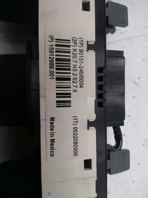 2007 Hummer H3 A/C Selector Switch OEM Grey Used 215K Miles NJ25-23609-601069