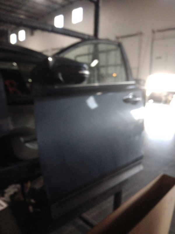 2014 Toyota RAV4 Left Front Door Blue 586190 116K Miles Used Auto Part