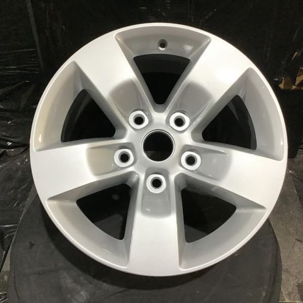 2013-2023 Dodge Ram 1500 2448 A Wheel 17x7 5 Spoke Rim Silver Painted 1UB12GSAAA