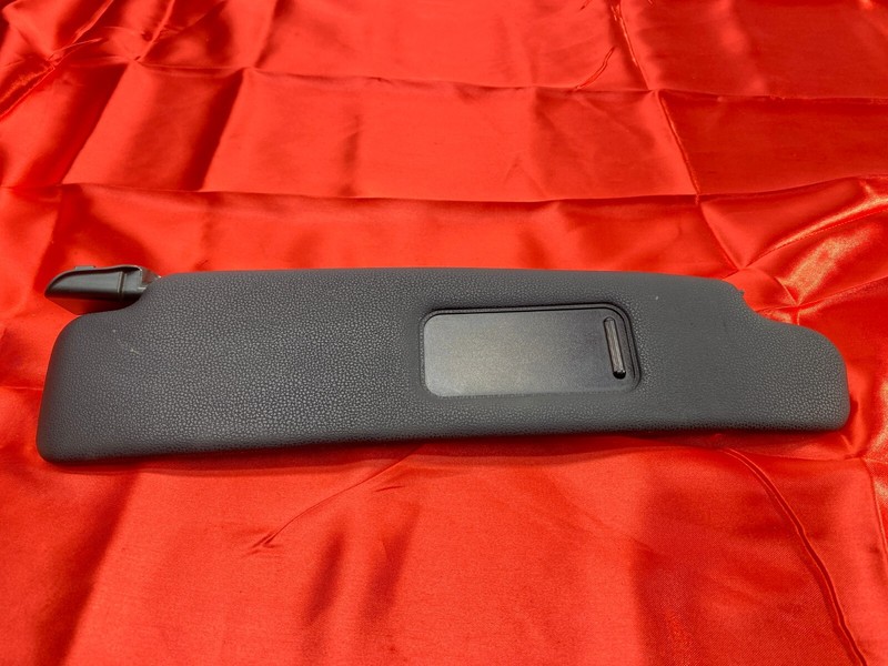 03-08 BMW E85 E86 Z4 Left Driver Side Upper Sun Visor Shade Leather Black OEM✅