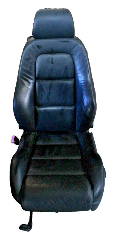 2000-2006 AUDI TT MK1DRIVER LEFT LEATHER Seat Assembly BlackOEM