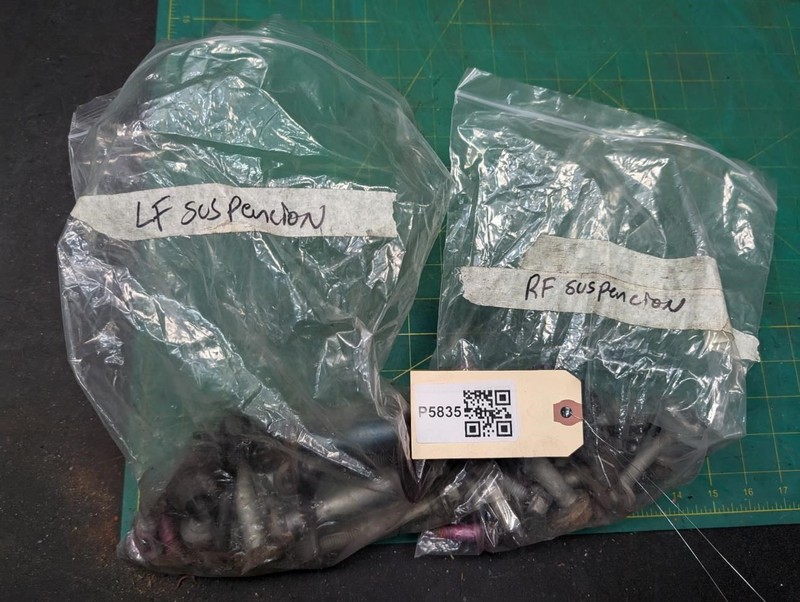 Front Suspension Mount Bolts Set 2012 Jaguar XF 2011 2013 2014 2015
