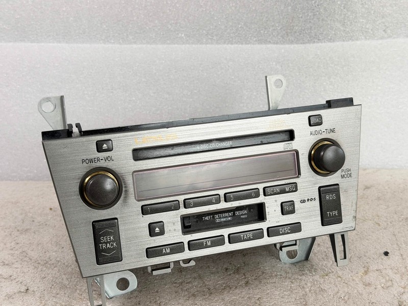 2002-2005 LEXUS SC430 RADIO RECEIVER 6 DISC CD CHANGER HEAD UNIT OEM 86120-24391