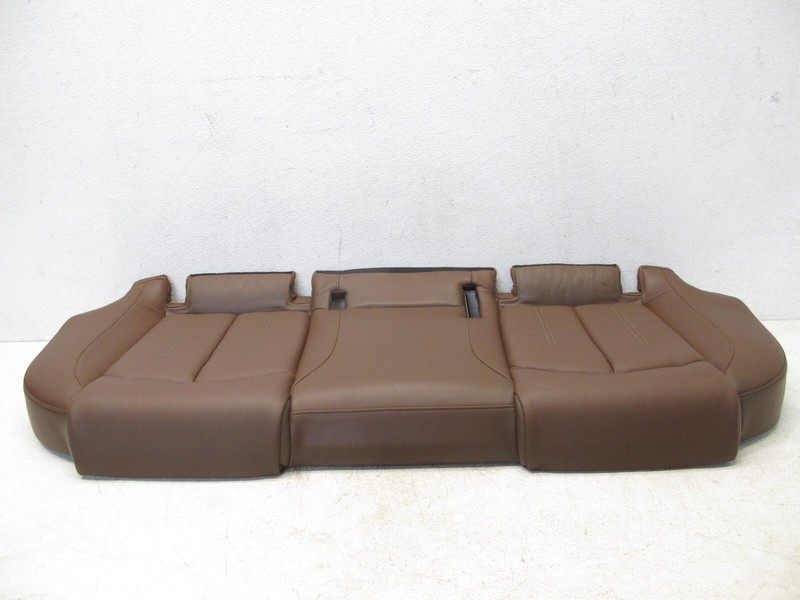 12-18 AUDI C7 A6 NOUGAT BROWN SEAT CUSHION BACK LOWER BOTTOM REAR OEM 103124