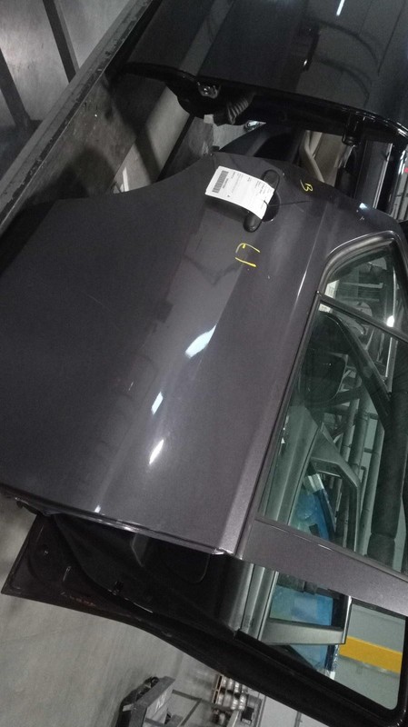 2015 Nissan Versa Rear Right Door Grey 180596 Used 100K Miles OEM