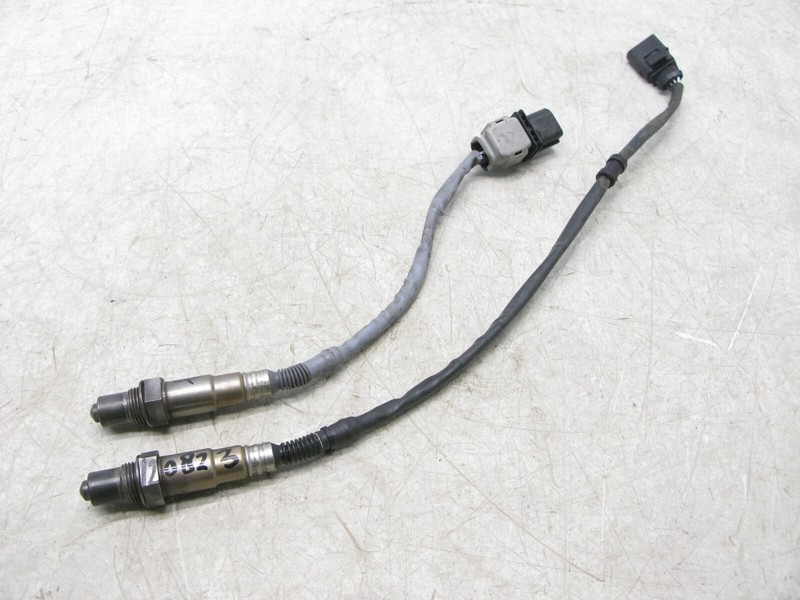 09-17 AUDI B8 A4 A5 8T FWD QUATTRO 2.0 TFSI O2 OXYGEN SENSOR SET OEM 120823