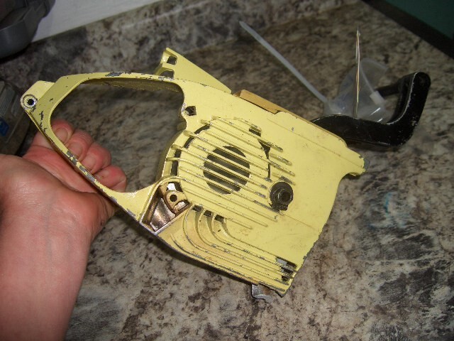 Skilsaw 1616 type 3 clutch cover brake assemblychainsaw part bin 1035