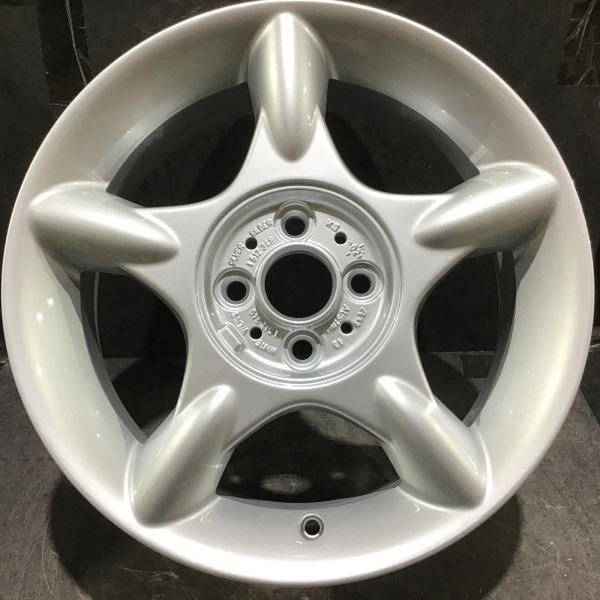 2002-2009 Mini Cooper Refurbished 59362 A Wheel 16x6.5 Rim Silver 36111512348