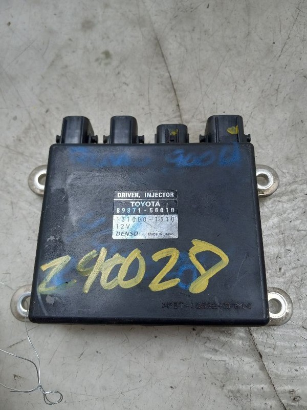 07-17 LEXUS LS600HL DRIVE LEFT FUEL INJECTION CONTROL MODULE 89871-50010