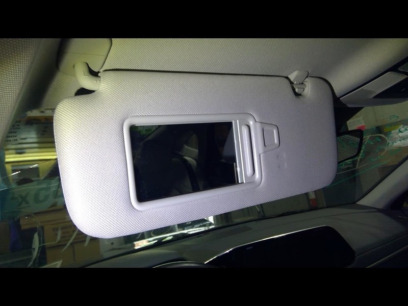 Driver Left Sun Visor Without Panoramic Roof Fits 20-23 SONATA 1605196