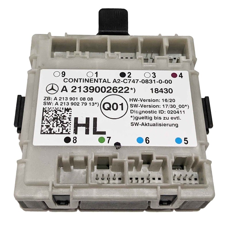 OEM Rear Left Driver Side Door Control Module Mercedes-Benz W205 W213 2139002622