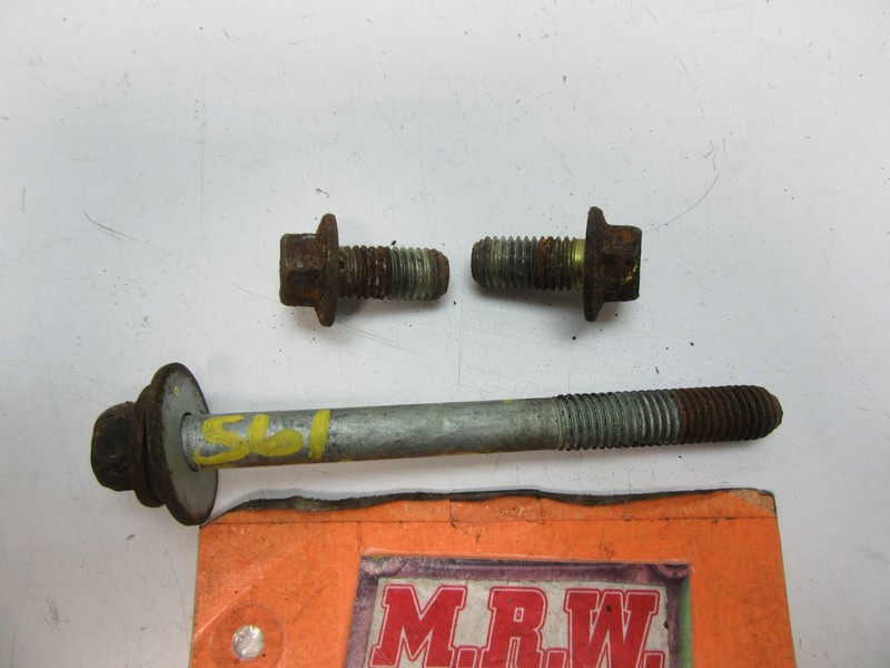 SET OF 3 BOLTS FRONT LOWER TRANSMISSION MOUNT TO AUTOMATIC TRANSMISSION AUTO 4X4