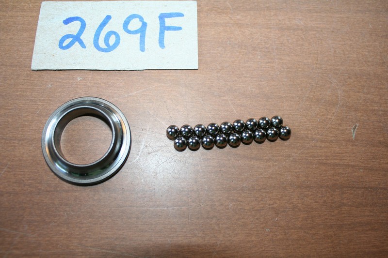 1986 Honda ATC 250ES Big Red Steering Stem Ball Bearing Race Assembly OEM 86 C