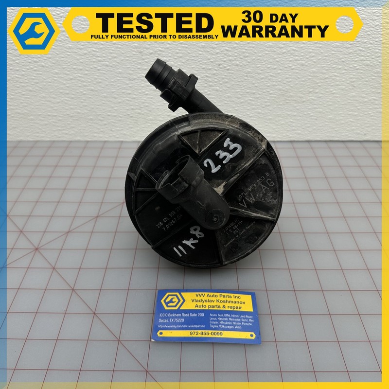 05-12 Audi A8 Quattro 4.2L SECONDARY AIR INJECTION PUMP OEM