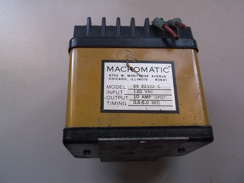 Macromatic SS22122K Time Delay Relay *FREE SHIPPING*
