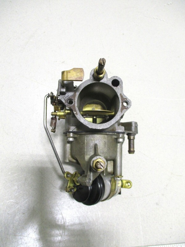 377234 Evinrude Johnson Outboard Carburetor & Solenoid 0376806 1958 35Hp