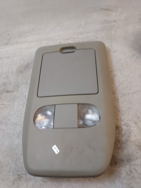 04-08 Ford F-150 Overhead Console DOME Light Lamp Roof Storage Assembly Gray