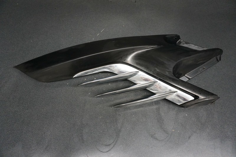 2005 Sea-Doo OEM LH Left Side Moulding Panel Black Chrome Freshwater RXT