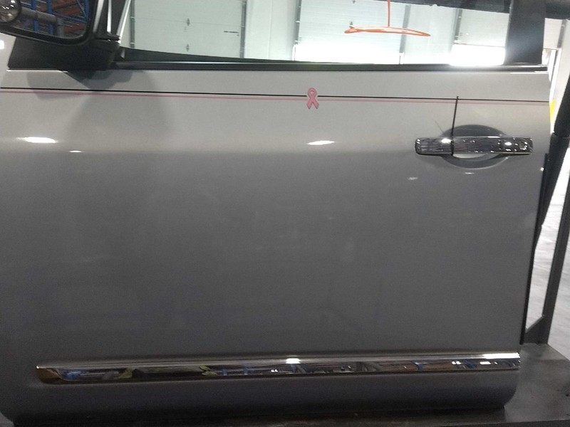 2011 Nissan Rogue Left Front Door Blue OEM 472509 - 121K Miles