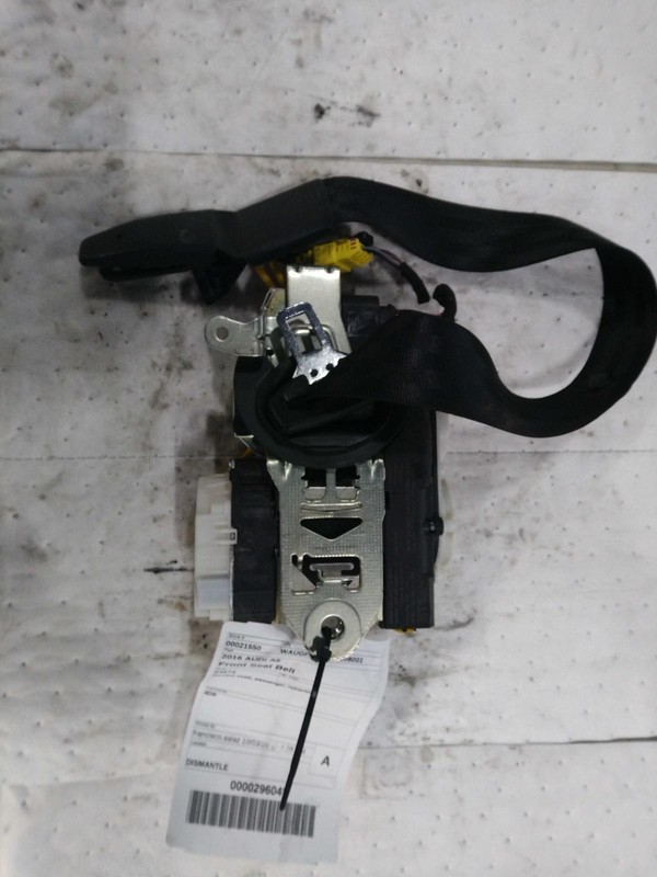 2016 Audi A6 OEM Black Seat Belt Retractor, 142k Miles, Genuine Parts