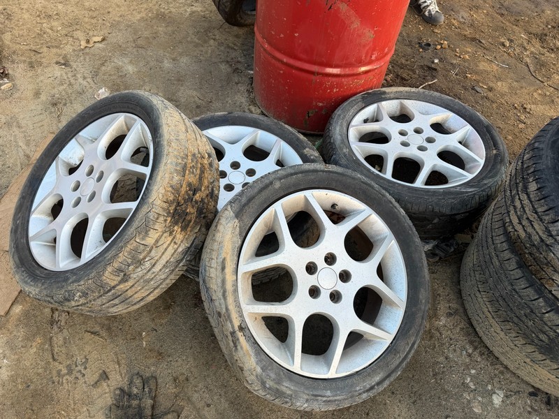 03 04 05 DODGE NEON SRT4 SRT-4 OEM 17" STOCK OEM WHEELS - ALL 4 RIMS W/ TIRES