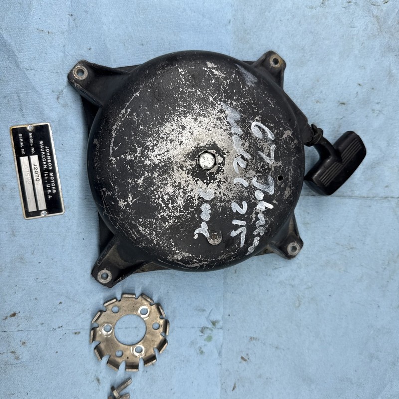 1967 JOHNSON SKI HORSE Snowmobile SNOW CRUISER Omc Model 215 Motor Recoil