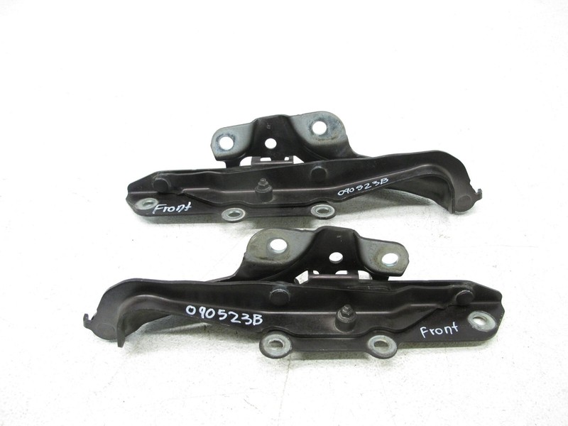 10-19 JAGUAR X351 XJ XJL XJR XJR575 HOOD HINGE SUPPORT SET LEFT RIGHT OEM 090523