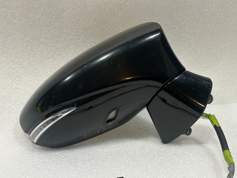 2013 LEXUS GS350 PASSENGER RIGHT POWER BLIND SPOT DOOR MIRROR GLASS OEM BLACK