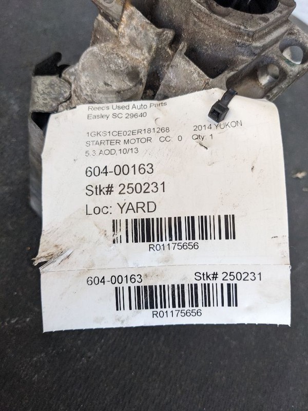Starter Motor Fits 09-17 EXPRESS 2500 VAN 1175656