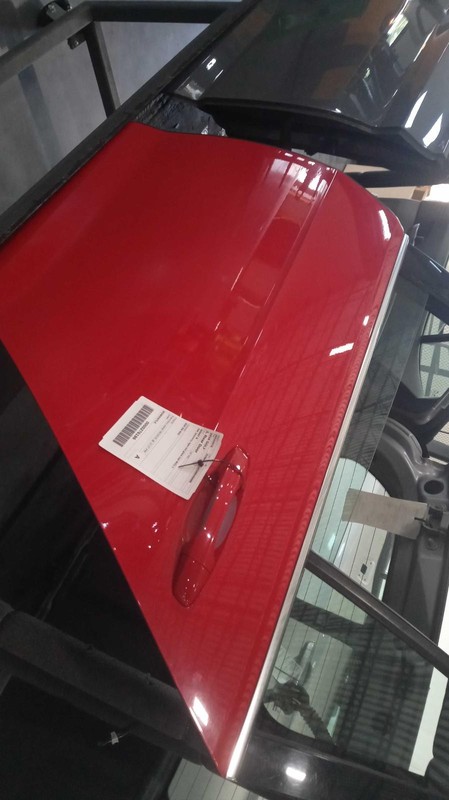 2016 Volkswagen Golf Left Rear Door Red 591084 Used 120K Miles
