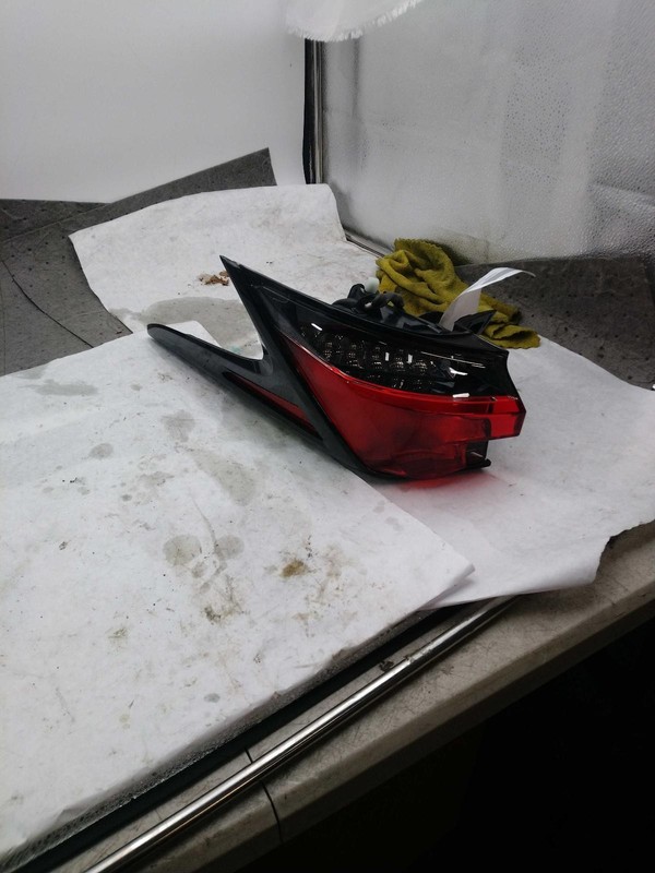 2020 Lexus NX300 Right Tail Light Assembly Black OEM Used 86K Miles