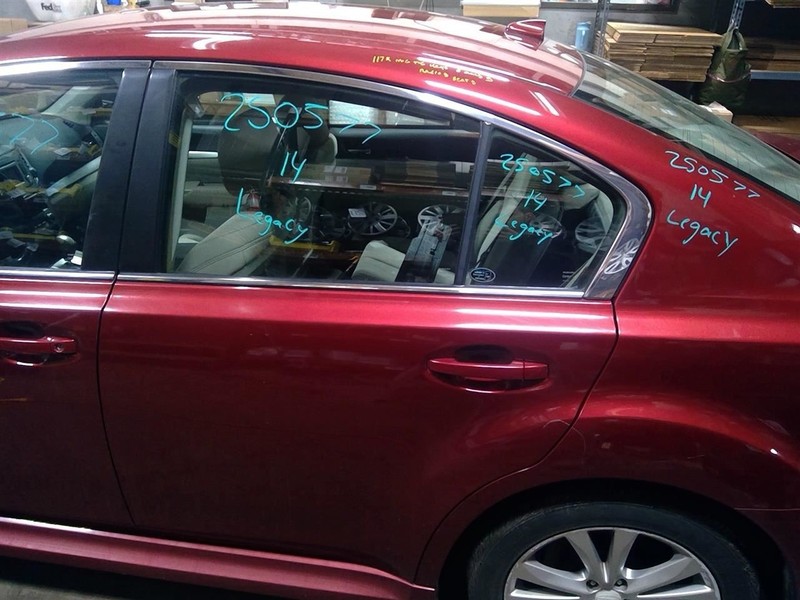 Driver Rear Side Door Electric Sedan Fits 10-14 LEGACY 1730127