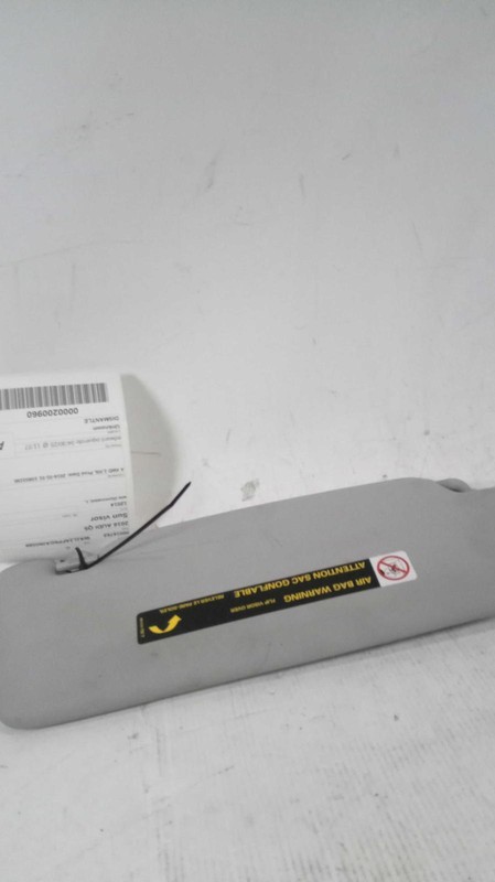 2016 Audi Q5 Blue Used Sun Visor 124258 4DR SUV OEM Quality Parts