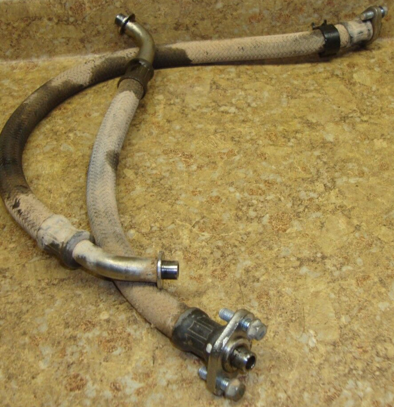 1998 Honda TRX400 TRX 400 4X4 Foreman Engine Oil Cooler Cooling Lines Hose Tube