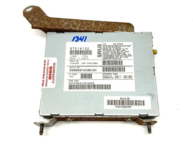 Sirius Satellite Receiver Module Fits 2008-2009 Mitsubishi Eclipse 80291