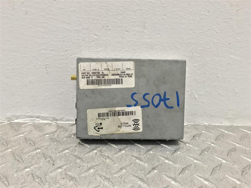 06-09 CHEVROLET TRAILBLAZER ENVOY SATELLITE RADIO RECEIVER OEM 10367164