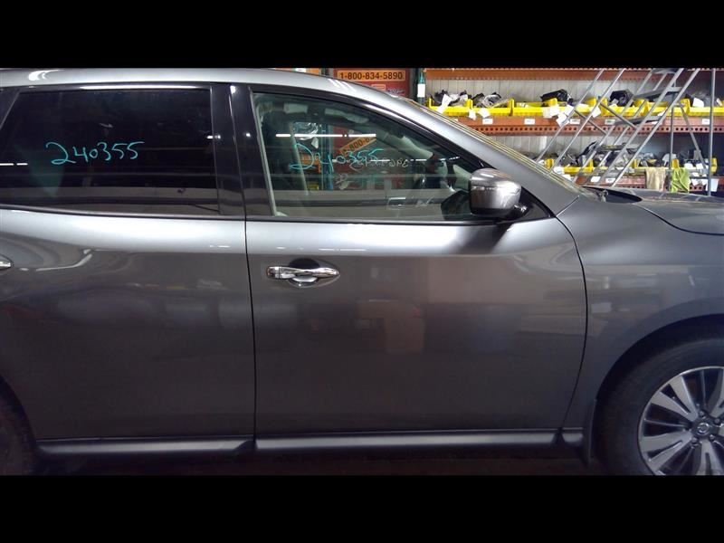 Passenger Front Door Electric Gray KAD Fits 16-20 PATHFINDER 1446323