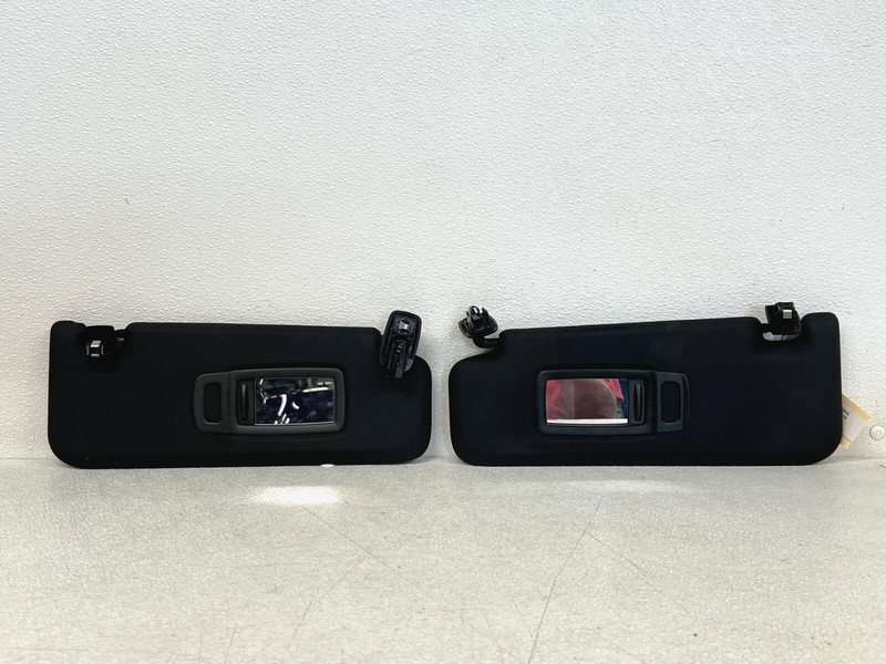 ⭐2018-2024 BMW X3 XDRIVE LEFT & RIGHT SUNVISOR SUN SHADE VISOR BLACK OEM LOT2593