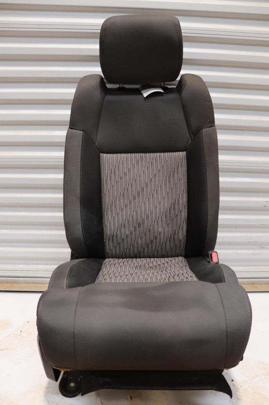 2014-2021 TOYOTA TUNDRA FRONT RIGHT PASSENGER SIDE SEAT CLOTH GRAY OEM