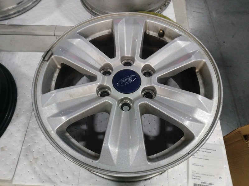 2019 Ford F150 Pickup OEM Wheel 17x7.5 White Aluminum 6 Spoke - 121K Miles