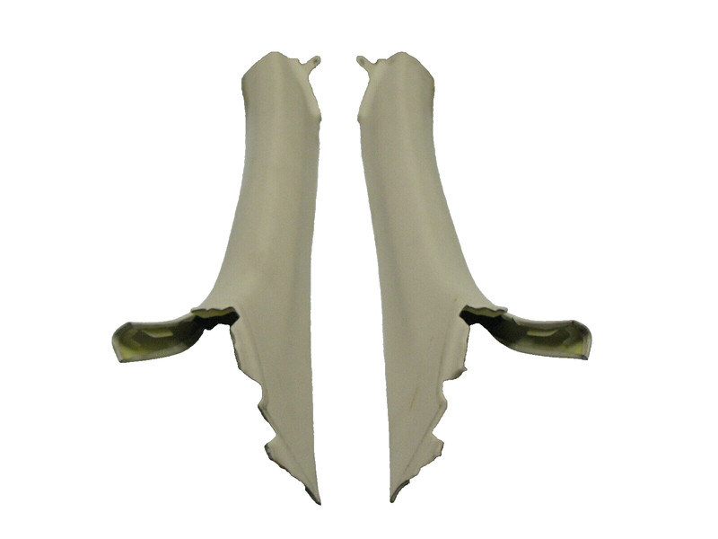 04-09 MERCEDES W209 CONVERTIBLE CLK500 CLK320 PILLAR A WINDSHIELD TRIM PAIR 0117