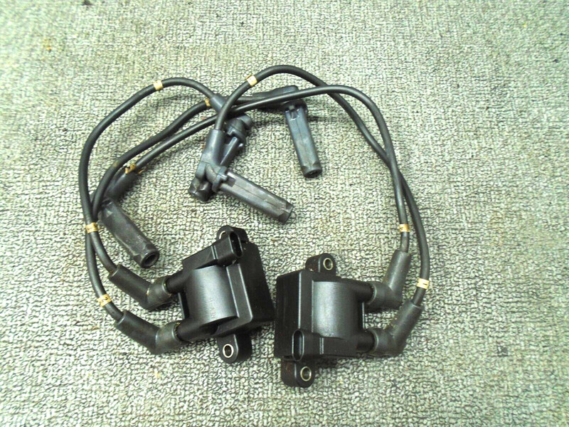 DUAL OUTPUT IGNITION COIL x2 8M0044991 8M0029482 MERCURY OUTBOARD 35-300HP