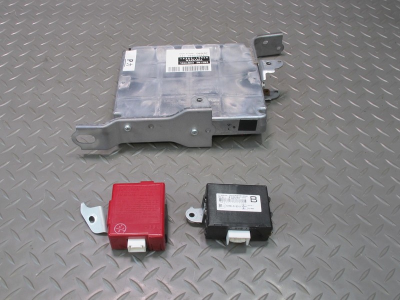 2006-2008 LEXUS UZJ120L GX470 4.7L 2UZFE ENGINE CONTROL IMMOBILIZER MODULE SET
