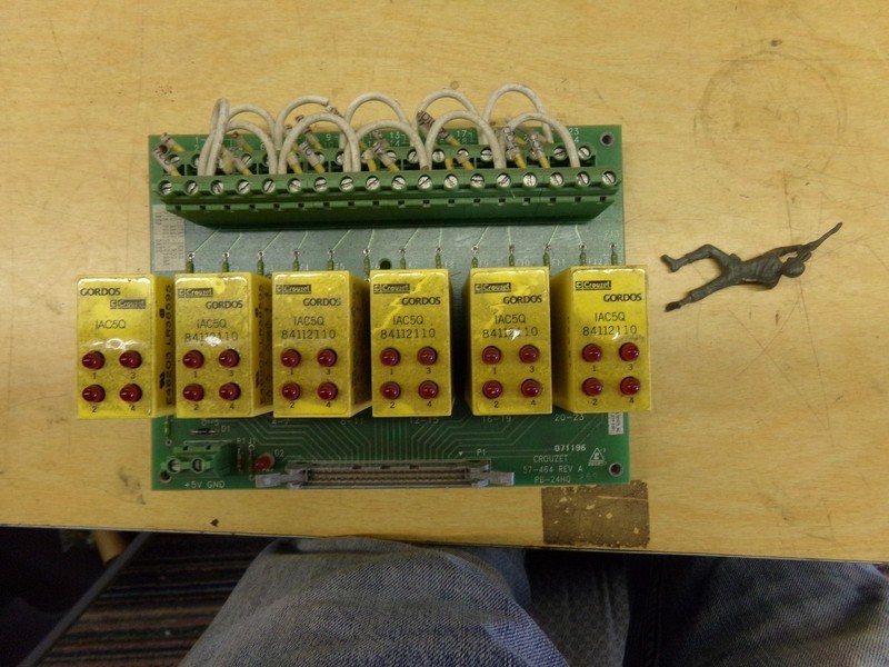 Control Devices Crouzet 57-464 Rev A w/ 6 Modules IAC5Q 84112110 *FREE SHIPPING*