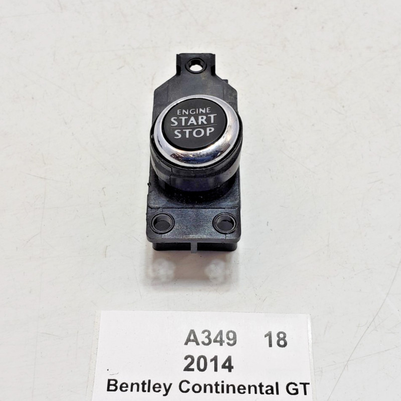 ✅ 03-18 OEM Bentley Continental GT Engine Push Start Stop Ignition Switch Button