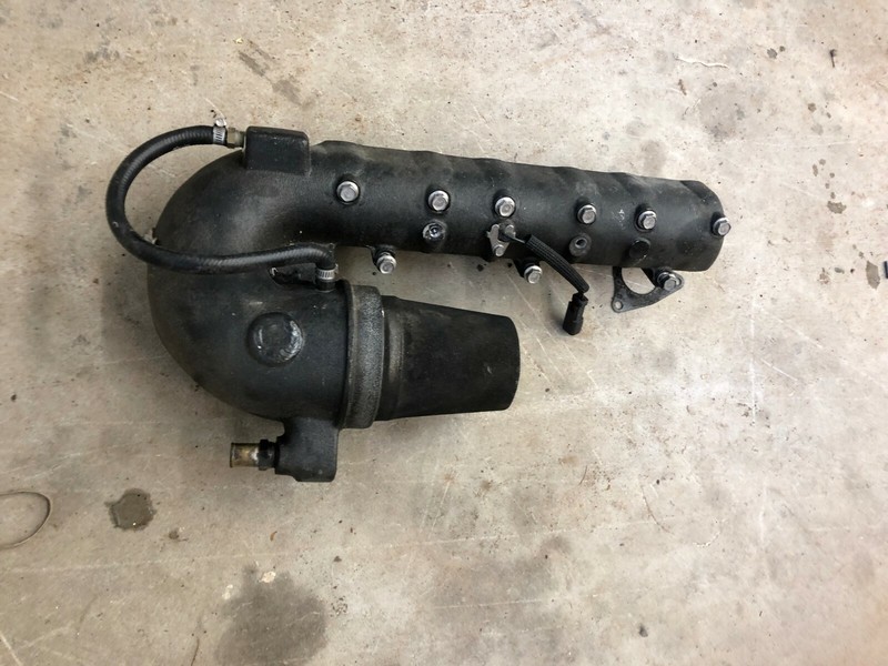 Polaris FICHT Virage Genesis 1200 exhaust manifold 1260850 FRESHWATER